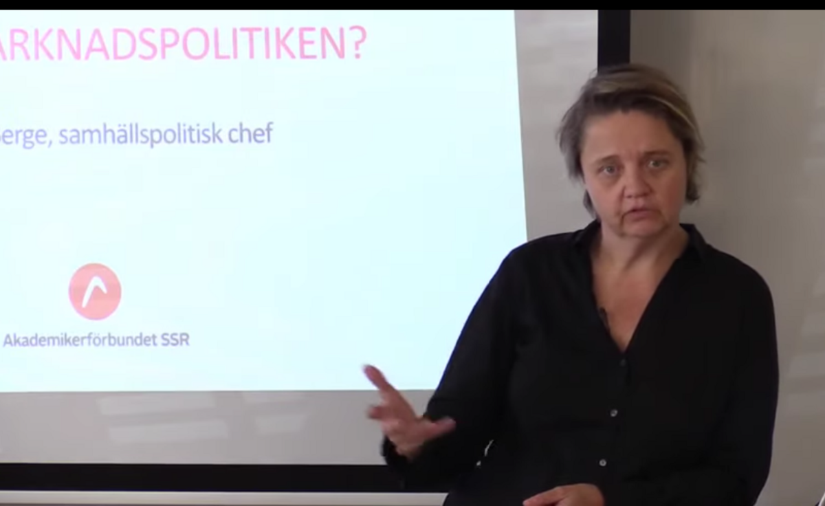 Föredrag om vinnare och förlorare på arbetsmarknadspolitiken