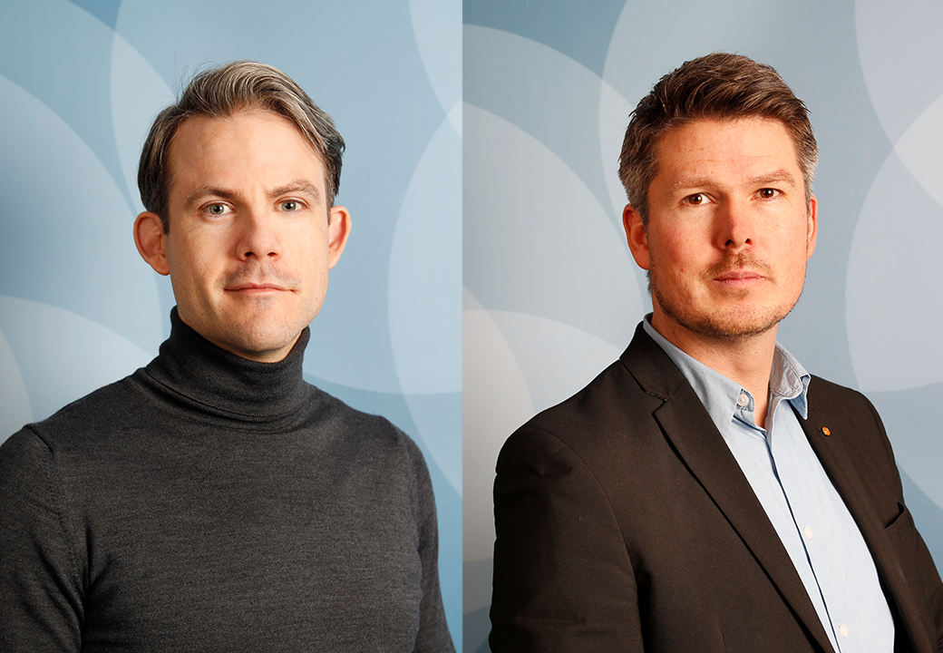 Mikael Smeds och Markus Furuberg