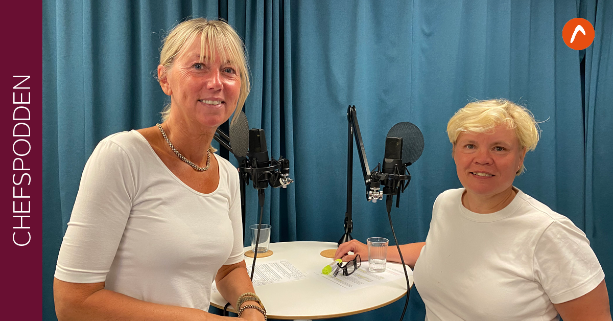 Vesna Jovic och Hanna Broberg.
