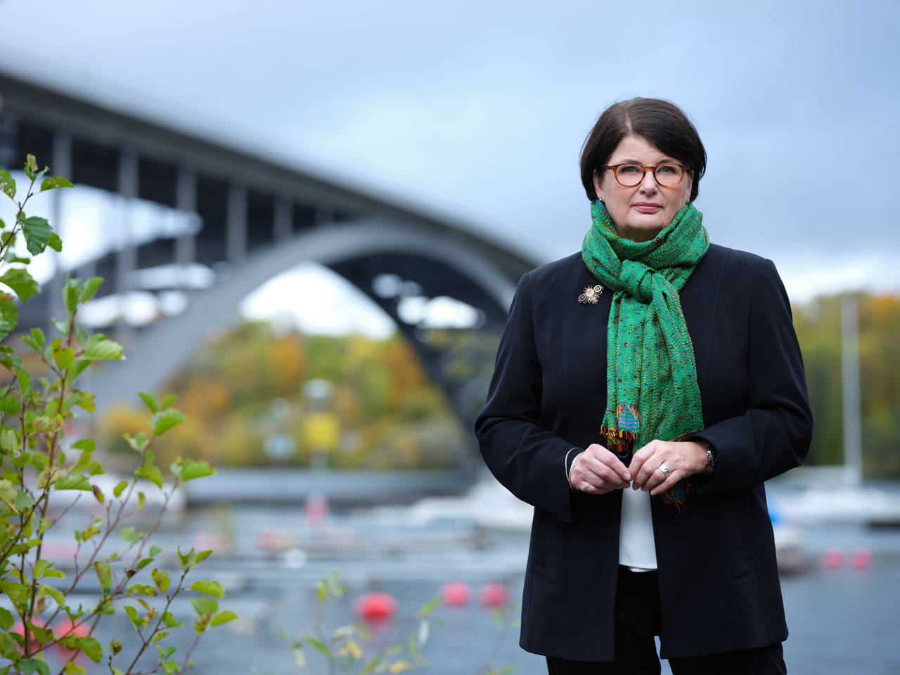 Foto på Heike Erkers. Fotograf: Magnus Länje
